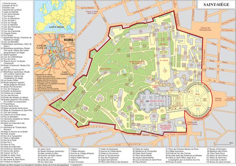 Geopolitical map of Vatican, Vatican maps | Worldmaps.info