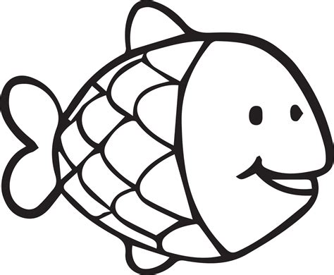 Cartoon Fish Coloring Pages