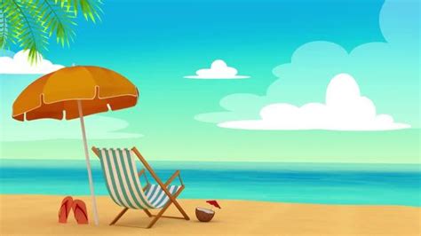 Relaxing Beach Background Loop | Beach background, Animation background, Beach