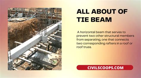 Concrete Tie Beam Construction - The Best Picture Of Beam