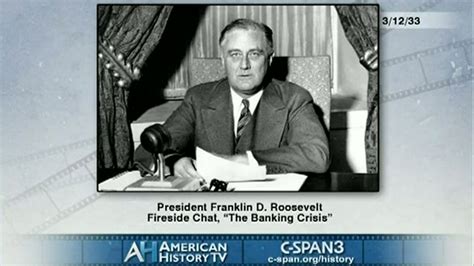 President Franklin Roosevelt's First Fireside Chat | C-SPAN.org