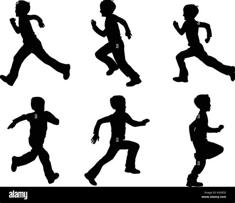 Boy young running Cut Out Stock Images & Pictures - Alamy