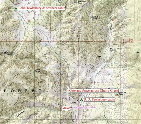 Pleasant Valley Arizona Map - Time Zones Map