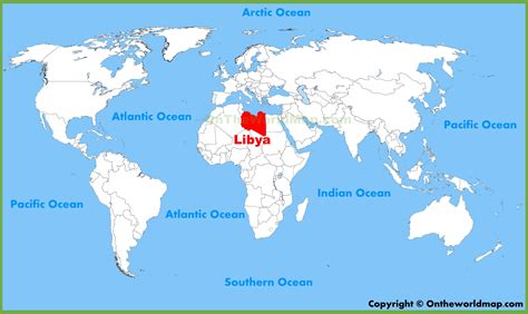 Where Is Libya On A Map – The World Map