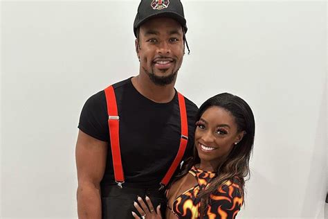 Simone Biles and Jonathan Owens Wear Sexy Halloween Couple's Costumes