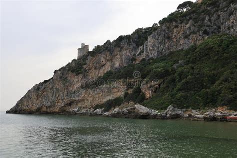 Headland of San Felice Circeo Stock Image - Image of beach, nature: 263674687