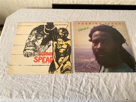 2 Vintage Burning Spear albums Records | EstateSales.org