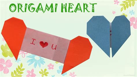 Origami Tutorial Heart