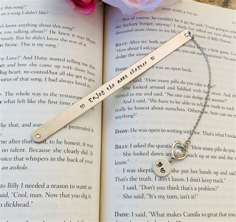 Book club book lover bookmark quote bookmark Personalized | Etsy