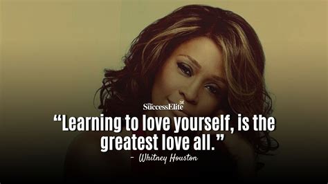 Top 35 Whitney Houston Quotes To Reach For Greatness