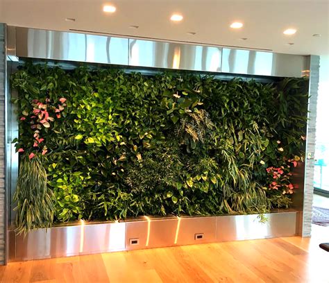 Miami Vertical Gargen & Green Walls: Automated Hydroponic Living Walls