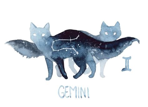 Gemini by ThreeLeaves on DeviantArt | Gemini animal, Gemini spirit ...