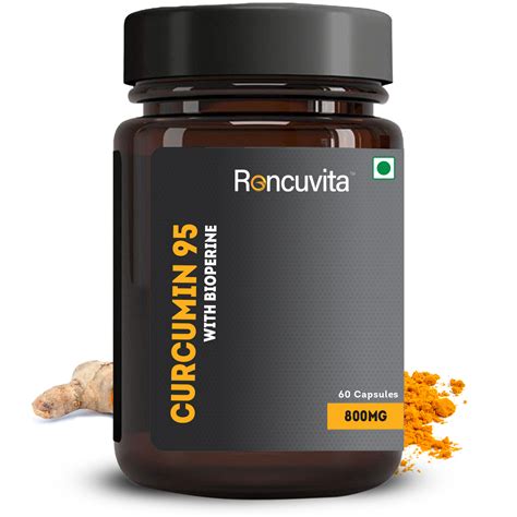 Curcumin 95 Capsules with Bioperine, Curcuminoids