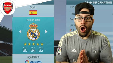 NEW REAL MADRID MANAGER! - Arsenal Career Mode FIFA 16 #31 - YouTube
