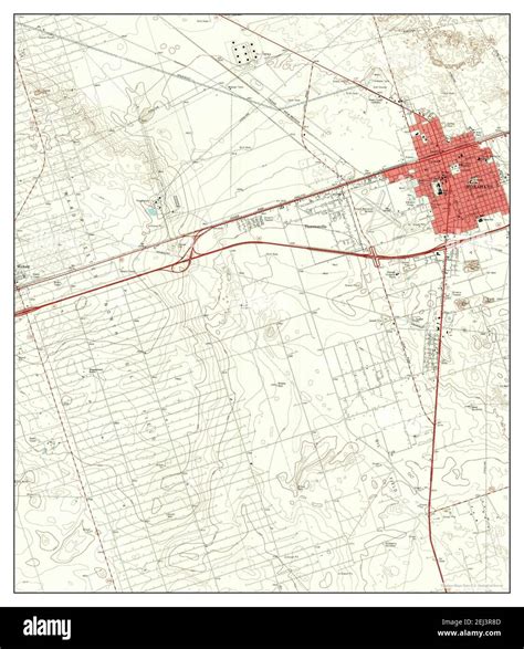 Monahans texas map hi-res stock photography and images - Alamy