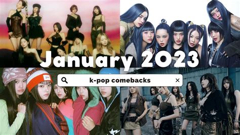 Kpop Comebacks January 2025 - Nita Jocelin