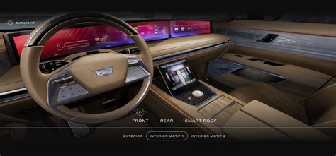 Cadillac Celestiq – Vale Design Theme Inspiration – Visualizer – Interior Motif 1 – 001 – Front ...