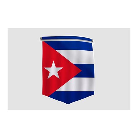 Cuba Flag Sticker - DecalsHouse