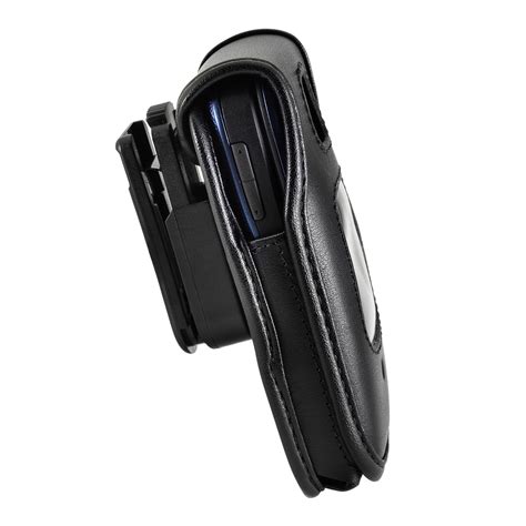 Kyocera Cadence Flip Phone Case Black Plastic Removable Clip - Turtleback