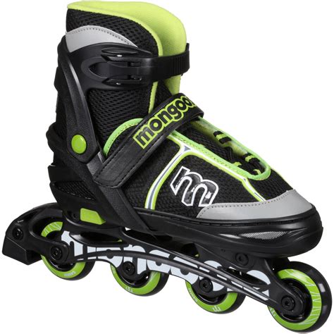 Mongoose Boys Adjustable Size Inline Roller Skates - Walmart.com - Walmart.com