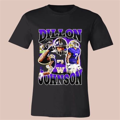 Dillon Johnson Washington Huskies Football Shirt - Icestork