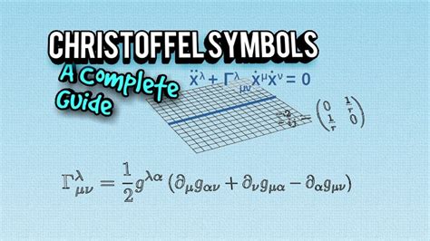 Christoffel Symbols: A Complete Guide With Examples (PDF Version)