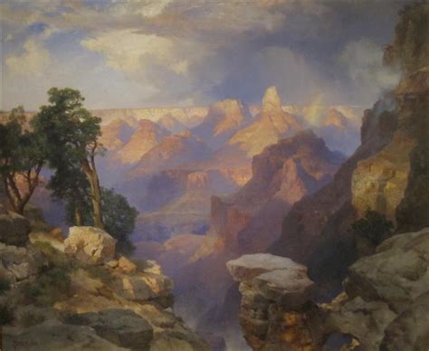 Grand Canyon with Rainbow, 1912 - Thomas Moran - WikiArt.org