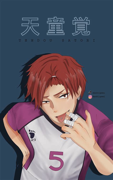 Tendou Satori by Aeshigemi | Haikyuu anime, Anime, Haikyuu fanart