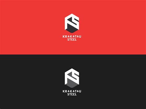 Krakatau Steel logo by Ilham on Dribbble