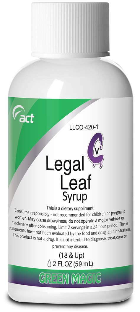 Legal Lean- The Original Relaxation Syrup