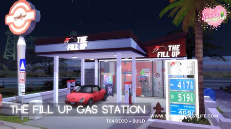 The Fill Up Gas Station SET+ BUILD