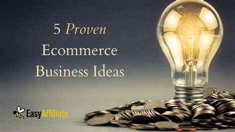 5 Proven Ecommerce Business Ideas to Try Now | Easy Affiliate