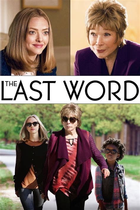 The Last Word (2017) - Posters — The Movie Database (TMDB)