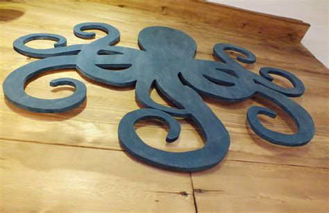 Octopus DecorLarge octopusNautical Decor Octopus wall | Etsy