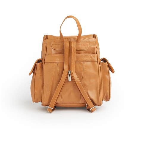 Leather Backpack With Built In Wallet – WholesaleLeatherSupplier.com