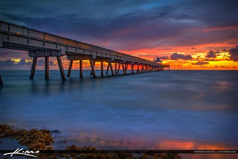 Deerfield Beach Pier | HDR Photography by Captain Kimo