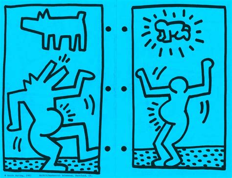 Keith Haring - Keith Haring Subway Drawings 1983 (exhibition catalog) For Sale at 1stDibs