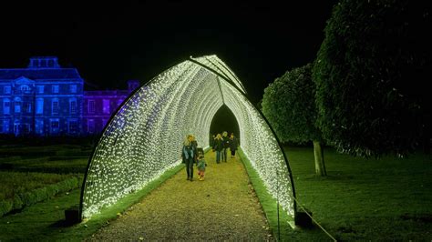 Walk in a winter wonderland of light, colour and sound at National Trust's Wimpole Hall in ...