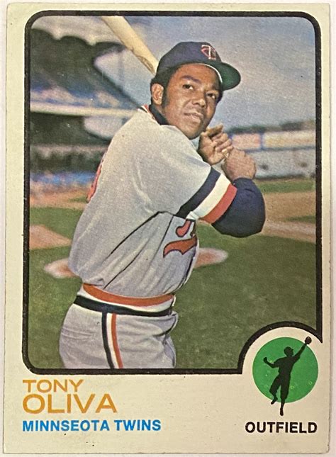 Tony Oliva 1973 Topps Minnesota Twins Baseball Card (HOF) – KBK Sports