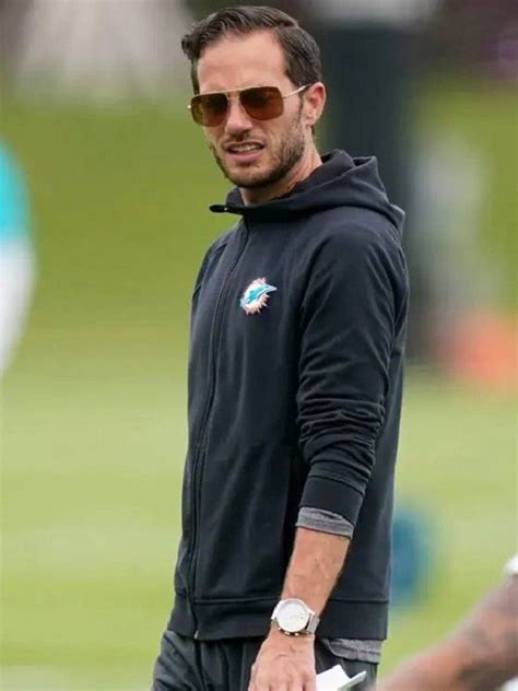 Mike McDaniel Miami Dolphins Black Hoodie - Jacket Hub