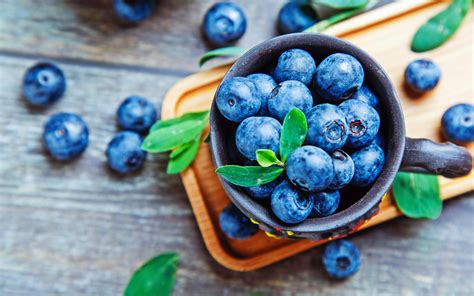 Download wallpapers 4k, blueberry, bokeh, close-up, blueberries, fresh fruits, berries, basket ...