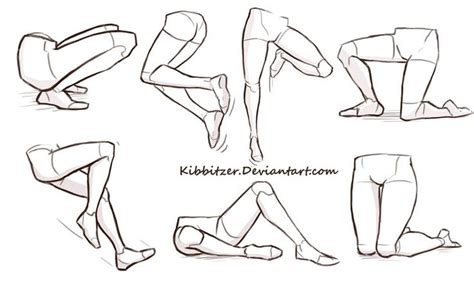 pose reference legs sitting on kneels | Come disegnare, Come disegnare le facce, Disegno movimenti