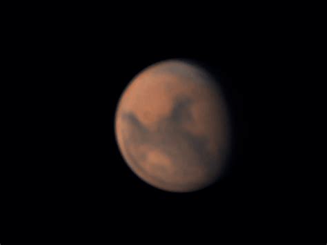 A one hour time lapse of Mars : r/astrophotography