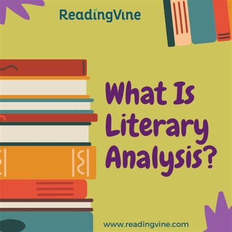 What is Literary Analysis? - ReadingVine