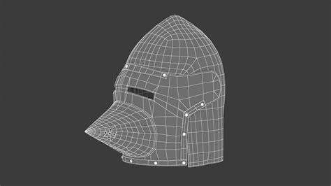 3D Medieval Helmet 02 Model - TurboSquid 2020704