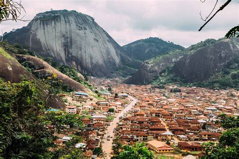 Idanre town in Ondo State, Nigeria - Idanre is this lovely town surrounded by huge hills on all ...