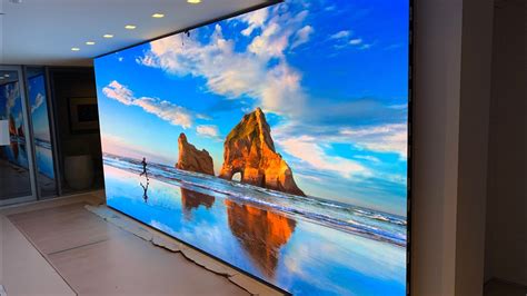 4K P1.25 LED video wall installation in Southampton house technology background video 4k ...