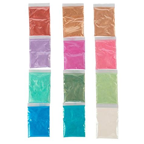 Maddie Rae's Slime Pearl Pigment Powder Extra Large 28g (1oz) Packs- 12 ...