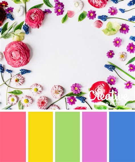 15 fresh color palettes for spring – Artofit