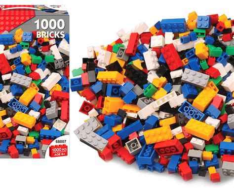 1000 Pcs Building Blocks : New 1000 Pieces of Building Bricks Bulk Block Compatible ... : 100 ...